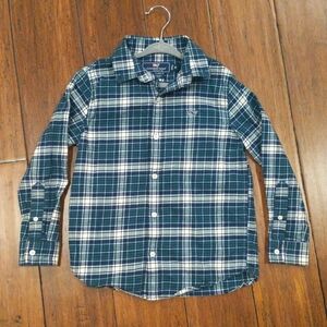 Boys' Vineyard Flannel Plaid Shirt - Size 6